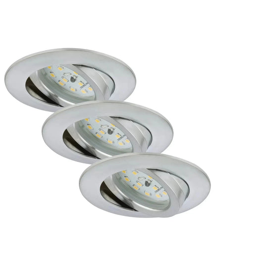 LED-Einbauleuchtenset 'Attach' 470 lm 5,5 W 3 Stk.