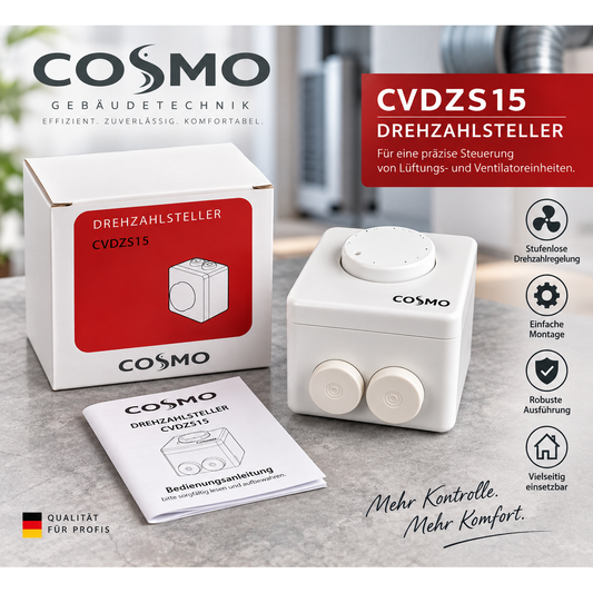 Cosmo CVDZS15 Drehzahlsteller – Produktbild