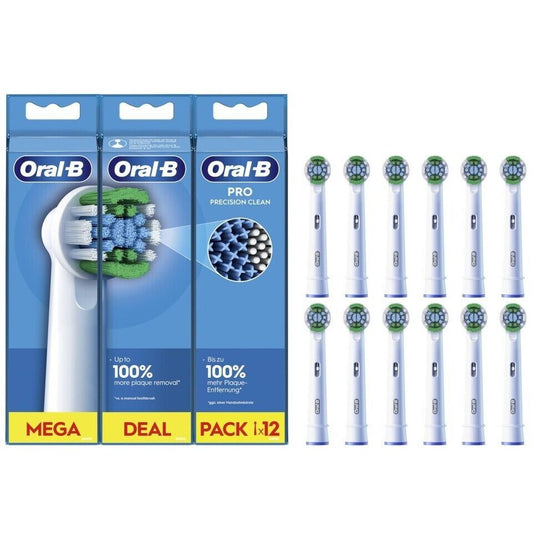 Oral-B Pro Precision Clean Aufsteckbürsten Replacement Toothbrush (3 x 4 pcs)