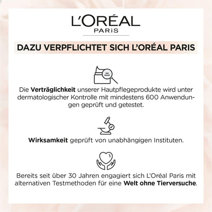 L'Oréal Paris Feuchtigkeitsspendende Tagescréme für Frauen: sorgt für ein strafferes Hautbild & stärkt die Hautschutzbarriere mit Pro-Elastin & Bienenwachs (Cera Alba)Revitalift, 1x 50ml