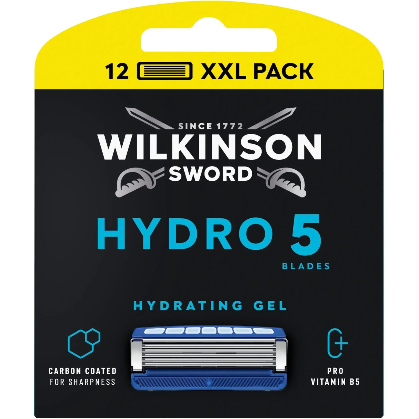 WILKINSON SWORD Hydro 5 Skin Protection Rasierklingen – 12 Stück