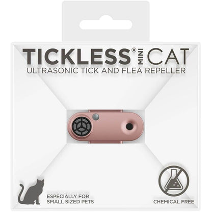 Tickless Mini Cat Rosegold – Ultraschall-Zeckenschutz für Katzen