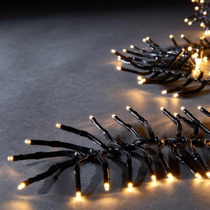 BRIGHT LIGHTS Lichterkette 288 LEDs schwarz Außen-Lichterkette
