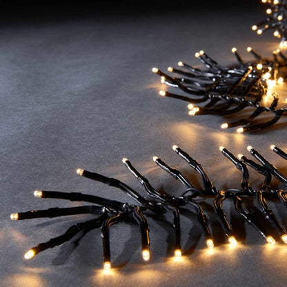 BRIGHT LIGHTS Lichterkette 288 LEDs schwarz Außen-Lichterkette
