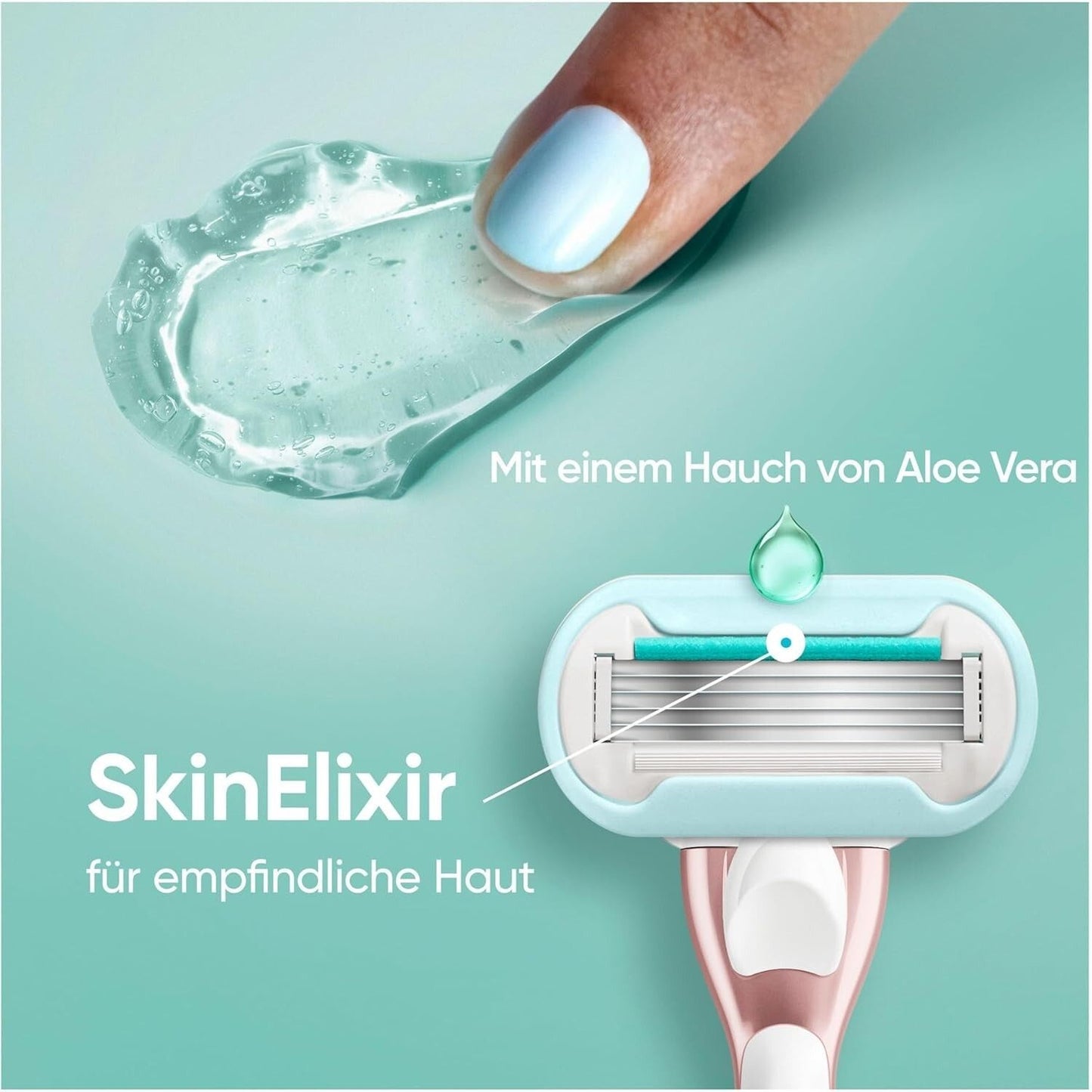 Gillette Venus Pro Smooth Sensitive Rasierklingen empfindliche Haut 10 Klingen
