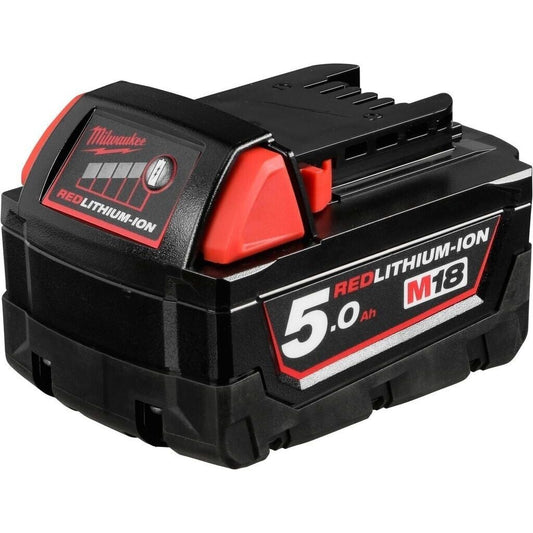 2PCAK Für Milwaukee M18 Li-Ion Akku M18B 18V 5.5AH Li-Ion 48-11-1815 48-11-1820