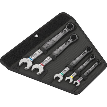 Wera 6003 Joker 5 Set 1 Ringmaulschlüssel-Satz - 5-teilig (05020230001)