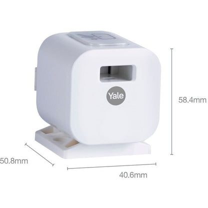YALE Smart Cabinet Lock - Intelligentes Möbelschloss, Weiß