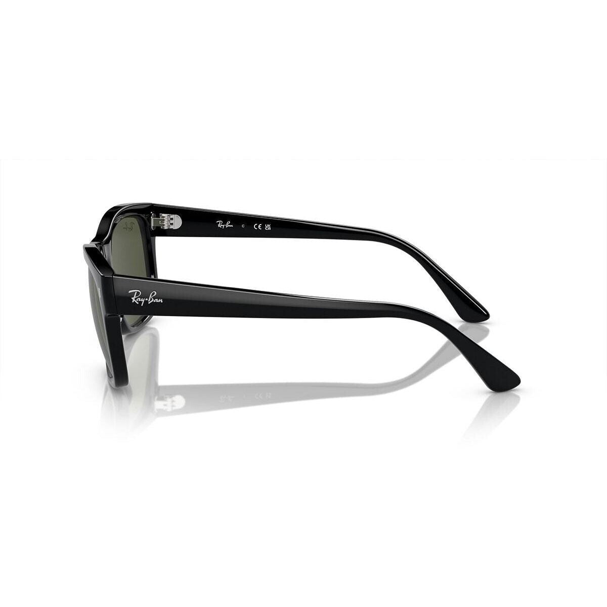 Ray-Ban RB4428 Sonnenbrille – Schwarz / Grün