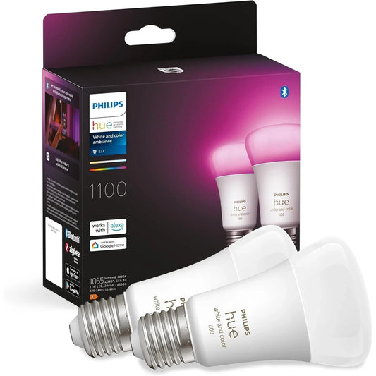 Philips Hue White & Color Ambiance E27 LED Lampen (1100lm), TESTSIEGER