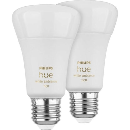 Philips Hue White Ambiance E27 8W 1100lm 2er Set 929002468404