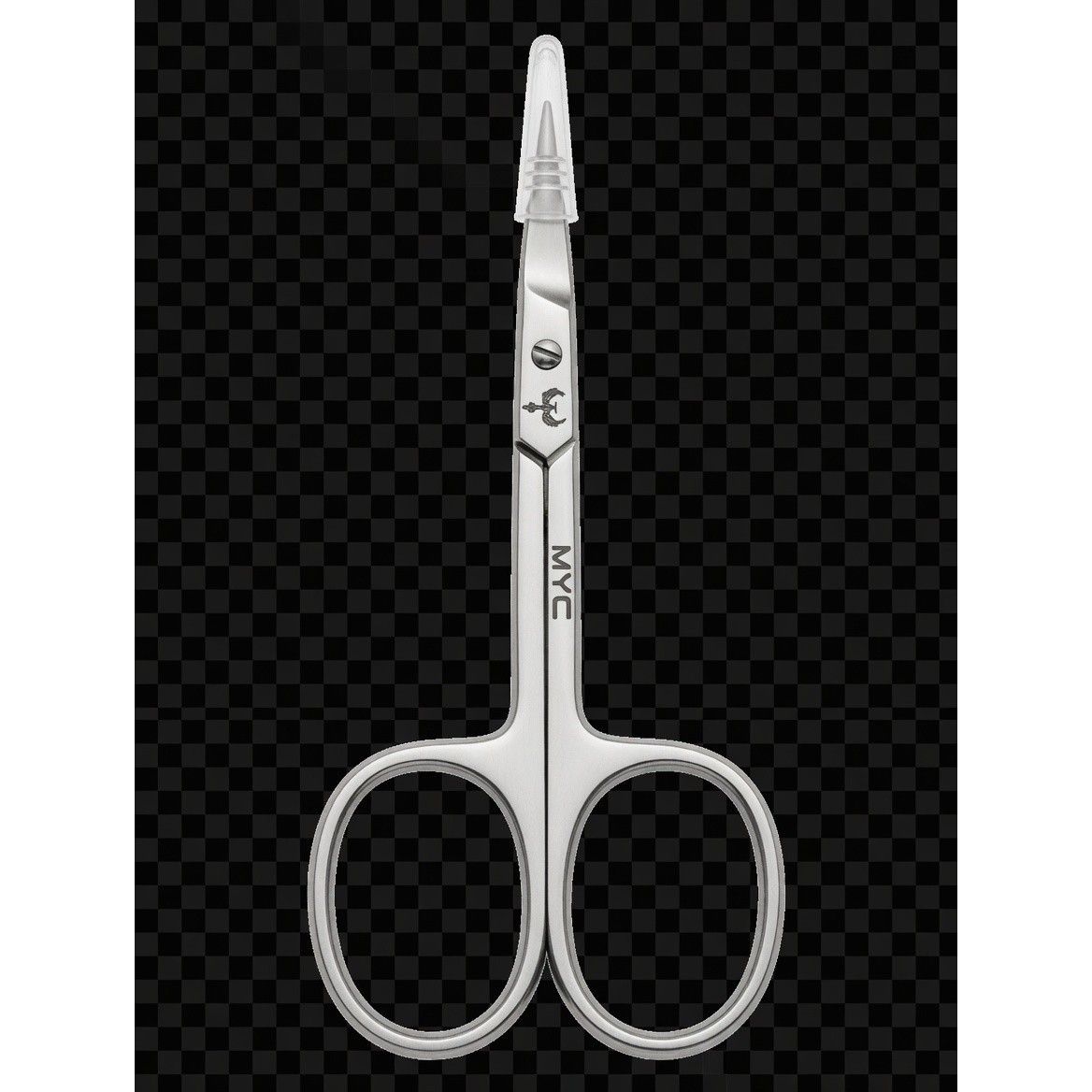 MYC Nagelschere 40002 9cm – Profi Edelstahl Nagelschere, gebogene Klingen