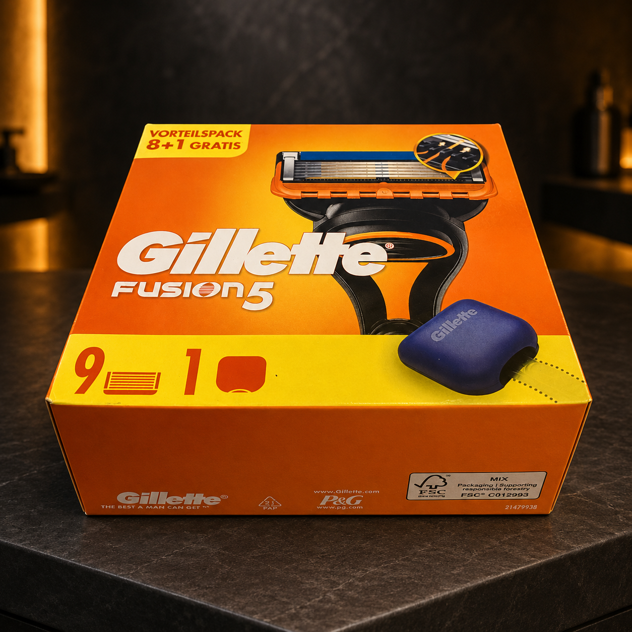 Gillette Fusion 5 9 Rasierklingen Vorteilspack Neu