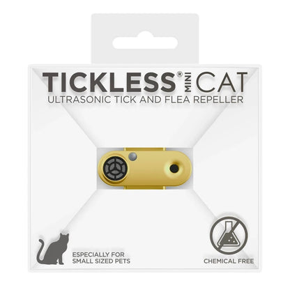 Tickless Mini Cat Gold – Ultraschall-Zeckenschutz für Katzen