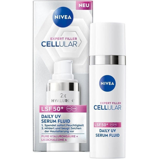 NIVEA Cellular Expert Filler UV Serum Fluid LSF50 30 ml Anti-Aging