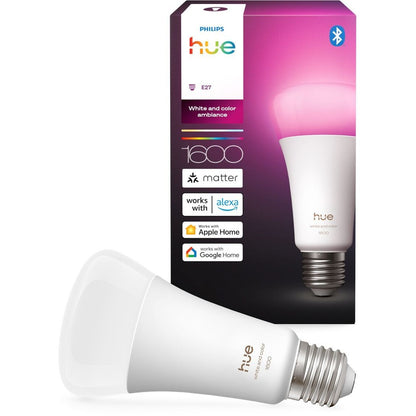 Philips Hue Smart LED Lampe A67 E27 White & Color Ambiance 1600lm 11,8W Dimmbar