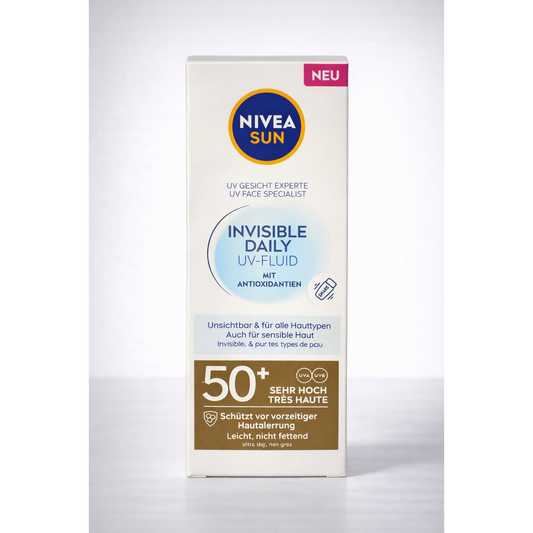 NIVEA SUN UV Face Invisible Daily UV-Fluid LSF 50+ 40ml