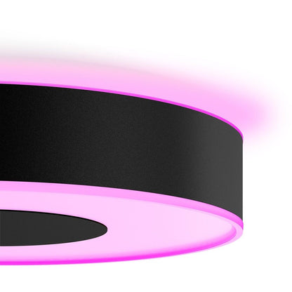 Philips Hue White and Color Ambiance Xamento Deckenleuchte Ø 38,1 cm Schwarz