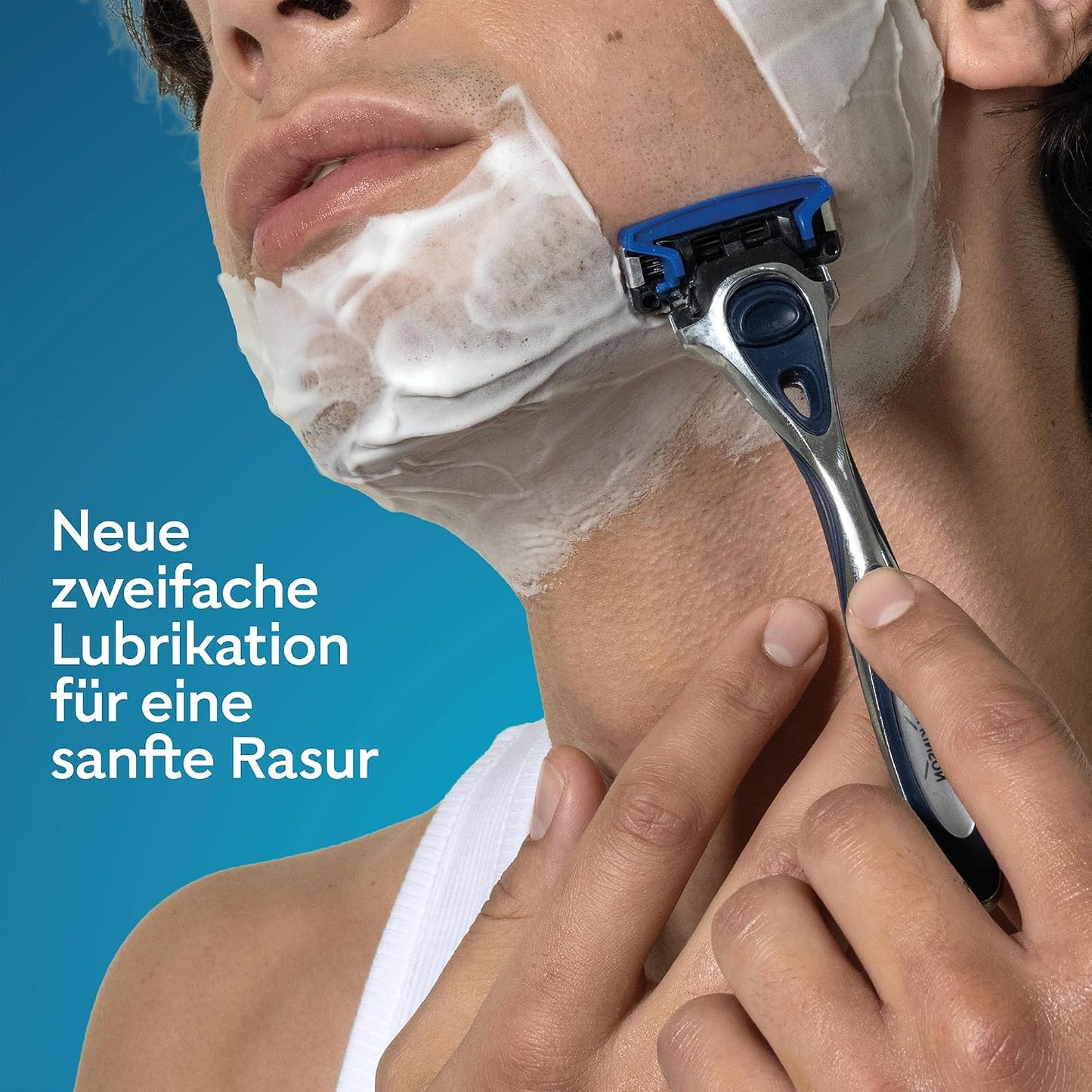 Wilkinson Sword Hydro 5 Herrenrasierer Klinge, Ersatzklingen-Pack Herrenrasierer, Haut-Hydratation, karbonbeschichtete Klingen, 4 Ersatzklingen