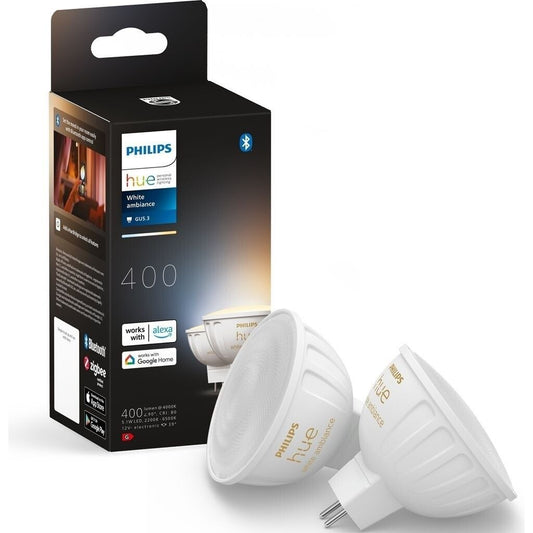 Philips Lighting Hue LED-Leuchtmittel LED-Lampe GU5.3 ZigBee Google 1780697