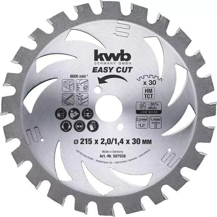 kwb Akku Top Hk-Sägebl. AKKU Ø 215 x 30 Z30 587938
