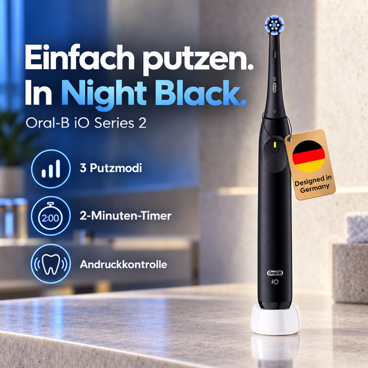Oral-B iO Series 2 Night Black Elektrische Zahnbürste