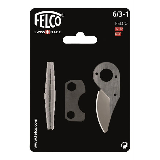 FELCO 6/3-1 Set: Klinge, Feder, Stellschlüssel