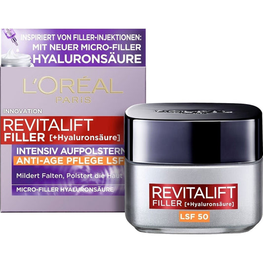L'Oréal Paris Revitalift Filler Tagespflege LSF 50 – 50 ml