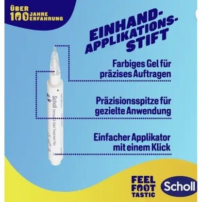 Scholl Warzenstift Dornwarzen Entferner Komplettbehandlung Klinisch 1 Stück