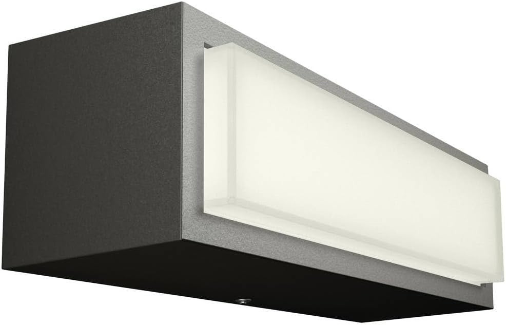 Philips Stratosphere Ultra Efficient LED Außenwandleuchte Anthrazit – 3,8W, 2700