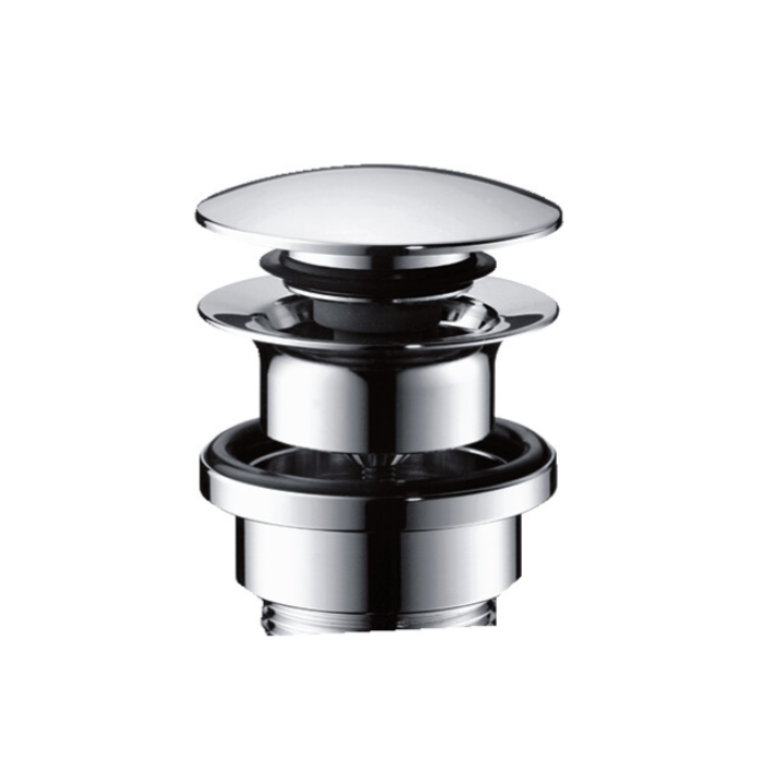 hansgrohe Ablaufgarnitur Push Open 50100000 chrom, 11/4", Kunststoff,