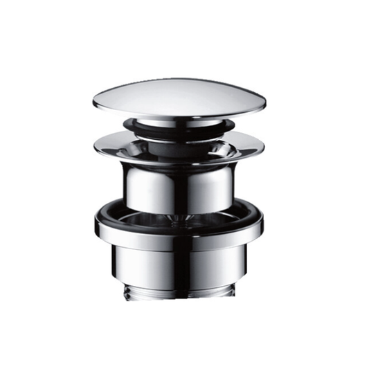hansgrohe Ablaufgarnitur Push Open 50100000 chrom, 11/4", Kunststoff,