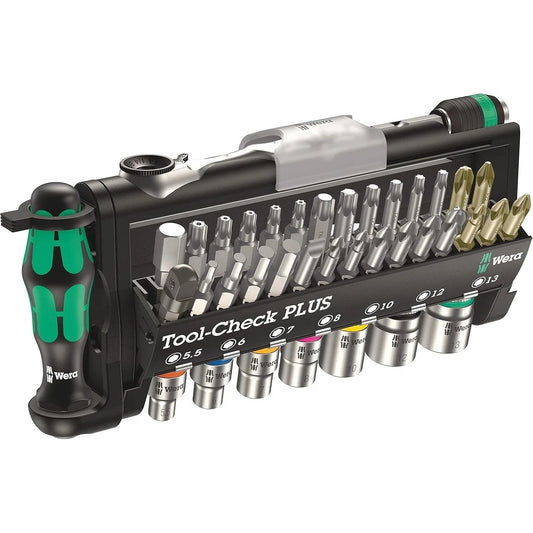 Wera Tool-Check Plus, Bit Assortment, Metric, 39 Pieces, 05056490001