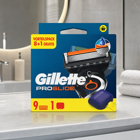 9 Gillette Proglide Rasierklingen in OVP