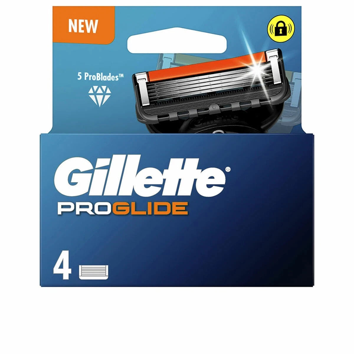 Gillette Fusion ProGlide Rasierklingen 4er Pack Original