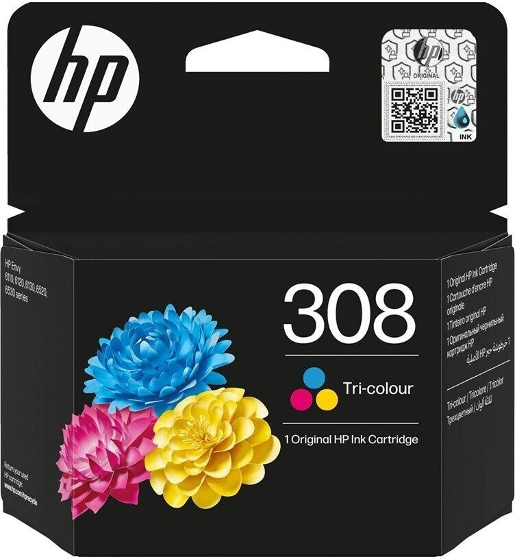 Original HP B7RT8AE Druckerpatronen Set – 302XL Schwarz & 304XL Farbe