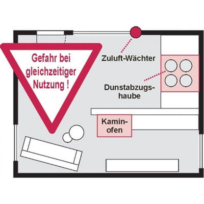 Marley Luftdruckwächter / Abluftsteuerung Zuluft-Wächter MZ-Kabel