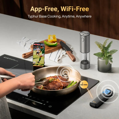 Typhur Sync Gold Lite Digitales Grill- & Fleischthermometer Schwarz inkl. 1 Sond