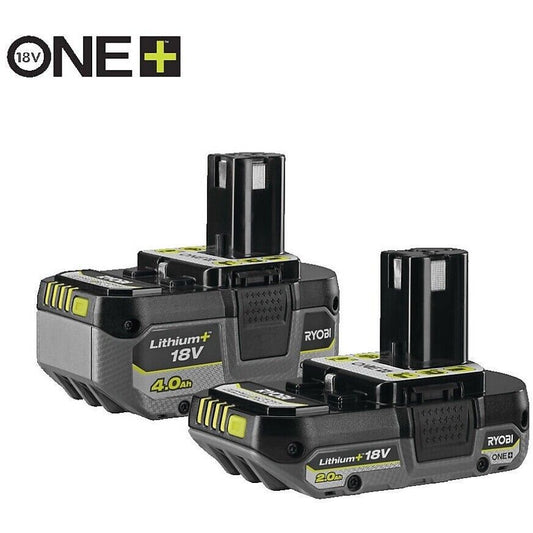 Ryobi Akku-Set 'RB18242X' – 18 V (4 Ah & 2 Ah)