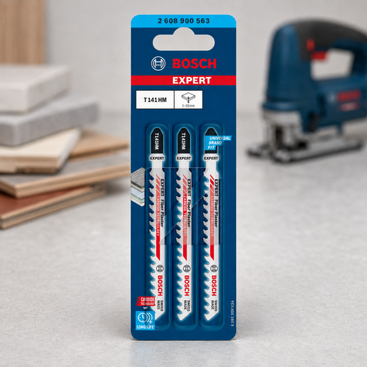 Bosch EXPERT T141HM Fiber Plaster Stichsägeblätter 3 Stk. 2608900563
