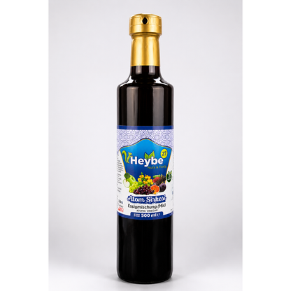 Heybe Atom Essig 500 ml | Fermentierter Kräuteressig aus natürlichen Zutaten