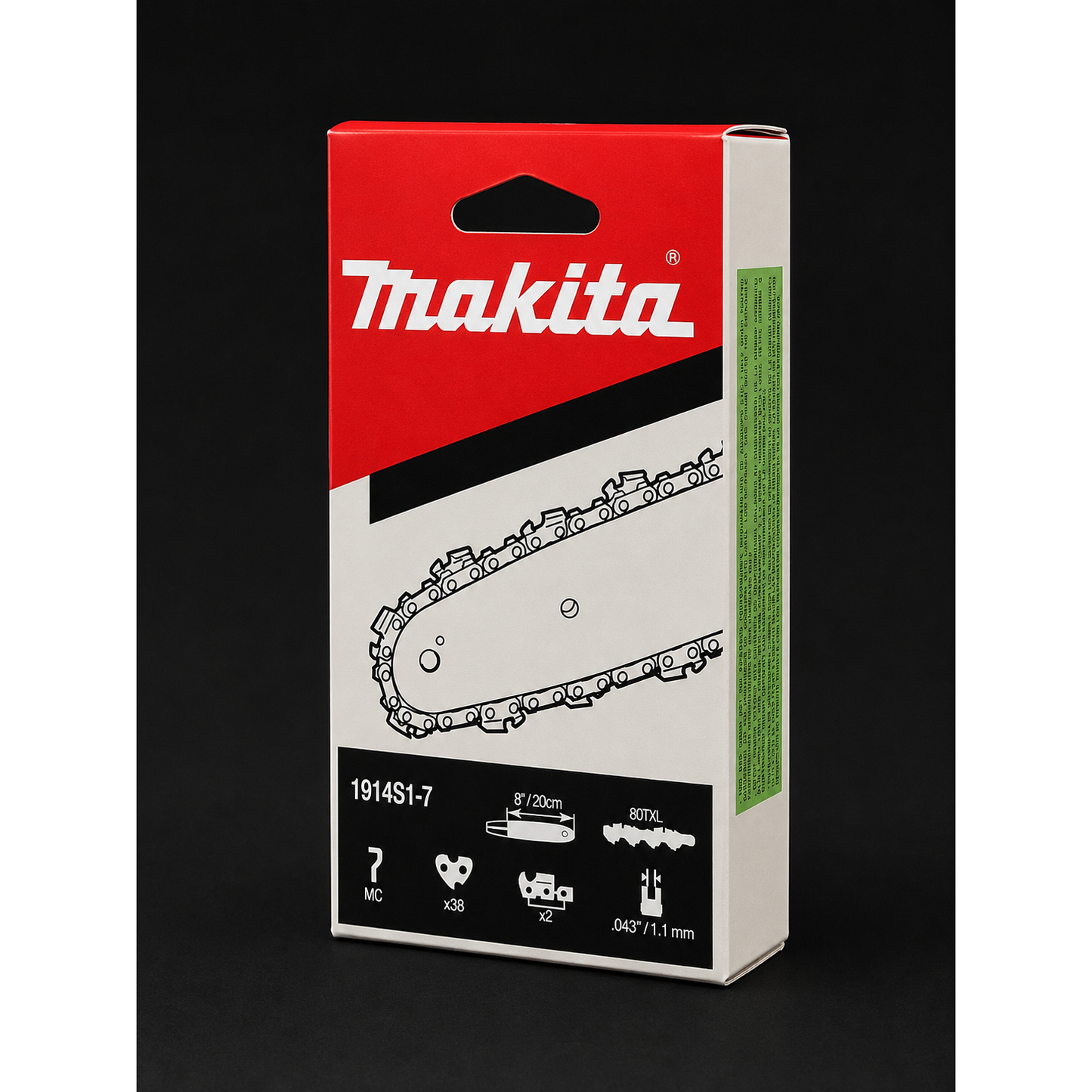 Makita Sägekette 20 cm, 80TXL, 1914S1-7