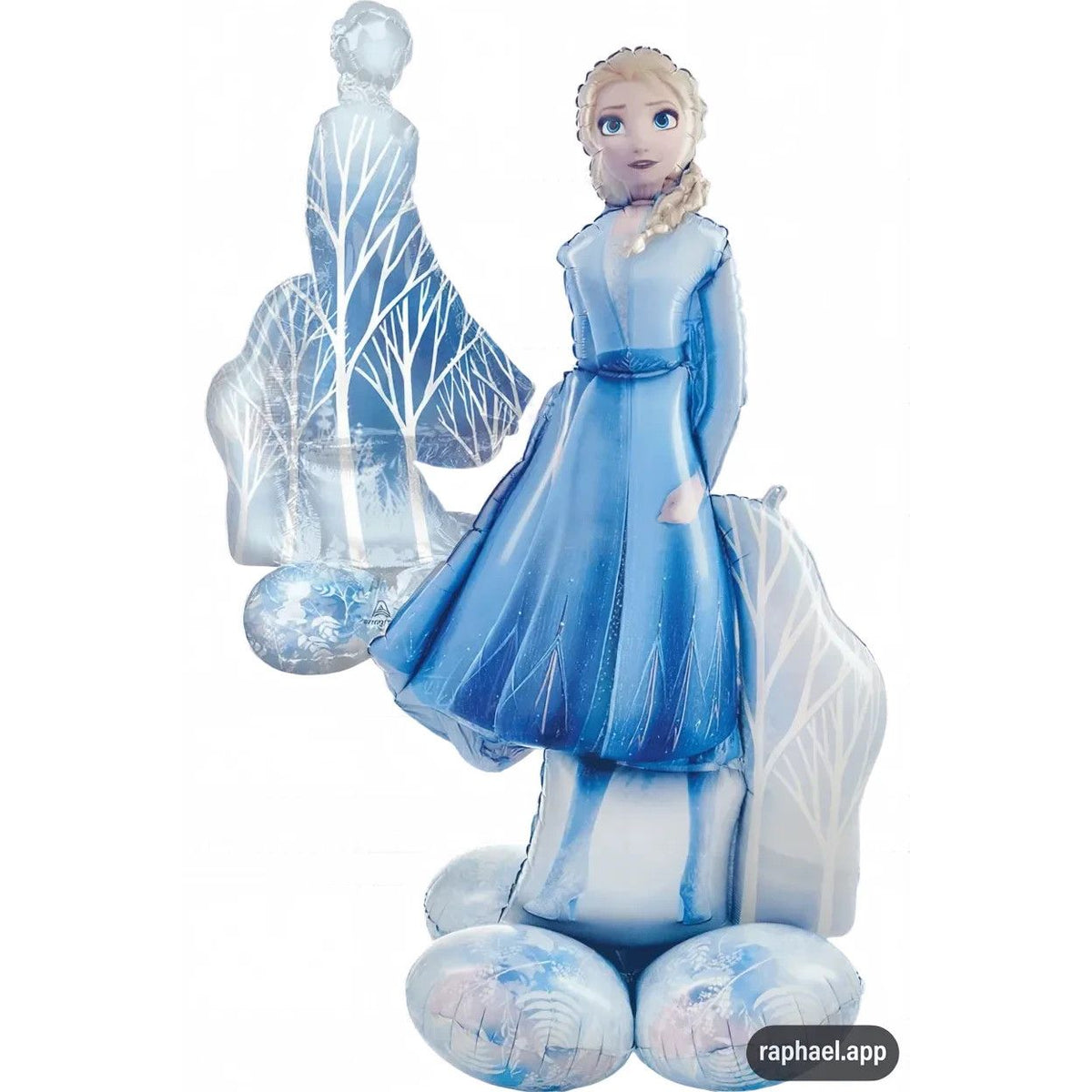 Disney Frozen - Eiskönigin Folienballon 137 cm | Luft/Helliumballon – Produktabbildung