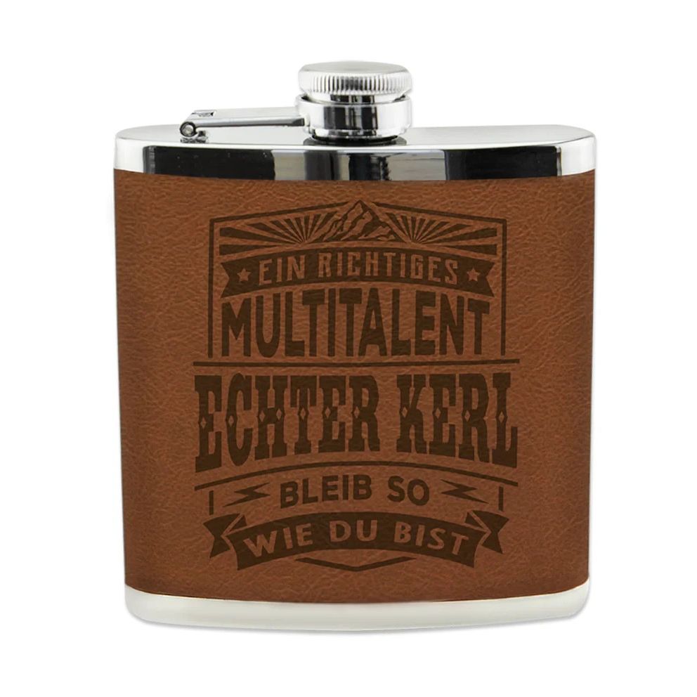Flachmann Flasche ECHTER KERL