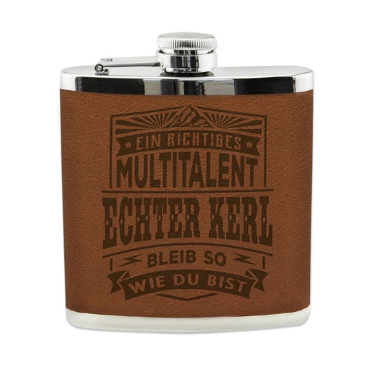 Flachmann Flasche ECHTER KERL