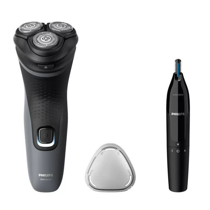 Philips Shaver 1000 Series S1142/02  inkl. Nasen Trimmer