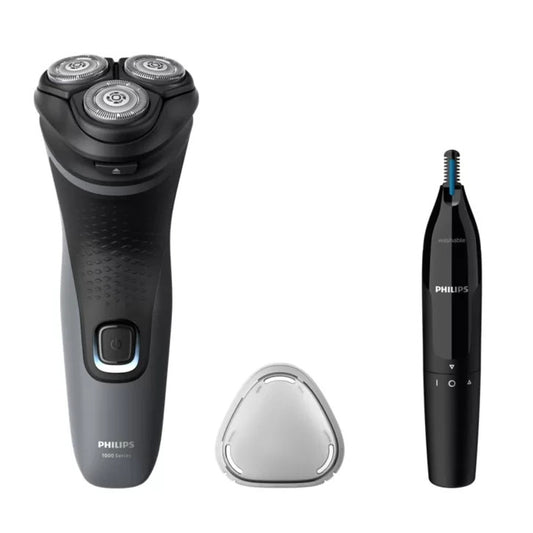 Philips Shaver 1000 Series S1142/02  inkl. Nasen Trimmer