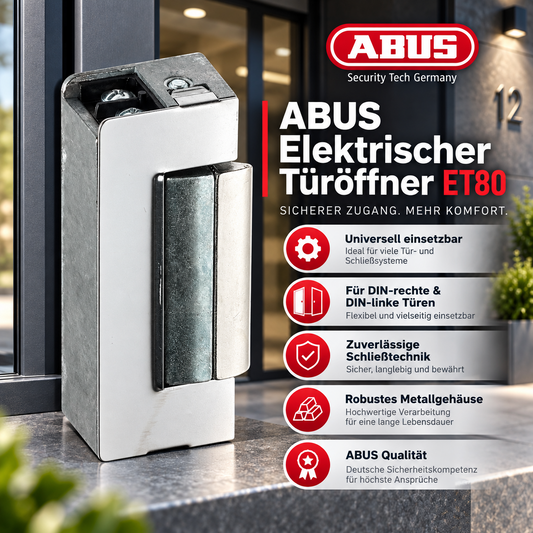 ABUS Elektrischer Türöffner ET80 | Universell einsetzbar – Produktbild