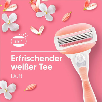 Gillette Damenrasierklingen Venus ComfortGlide Spa Breeze , 12 Ersatzklingen