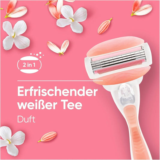 Gillette Damenrasierklingen Venus ComfortGlide Spa Breeze , 12 Ersatzklingen